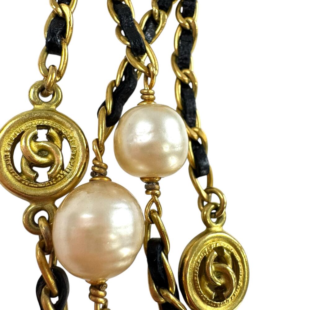 Chanel Vintage CC Long Wrap Necklace - Picture 7 of 9